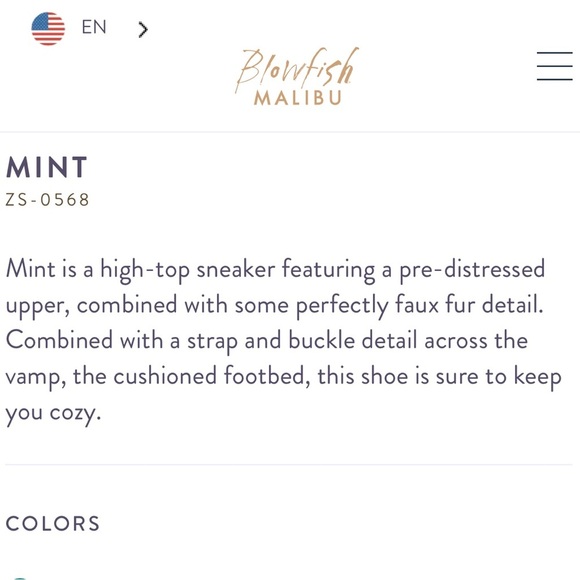 Blowfish Malibu Mint Women’s Gray Canvas Fur Zipper Closure Ankle Boots Sz 8.5 - Picture 13 of 13